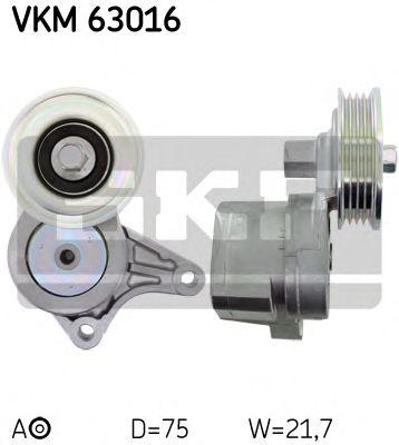 VKM 63016 SKF Натягувач поліклинового ременя1